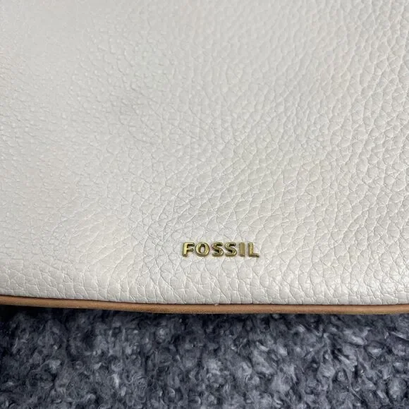 Fossil Memoir Anthology Foldover Leather Tote Crossbody Colorblock Boho - Picture 3 of 9